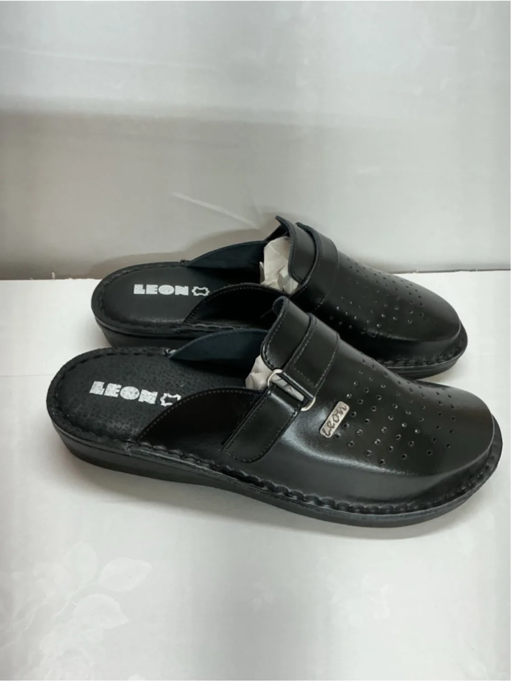 Leon leather men’s shoes size 45